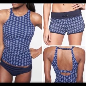 Athleta Tangier Tankini and Surf Short XL